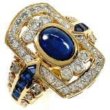 Estate Le Vian 18K yellow gold ring