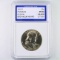 Certified 1952-D U.S. Franklin half dollar