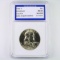 Certified 1963-D U.S. Franklin half dollar