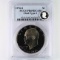 Certified 1976-S type 2 proof U.S. Eisenhower dollar