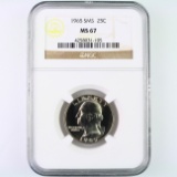 Certified 1965 special Mint set U.S. Washington quarter