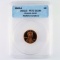 Certified 2002-S U.S. Lincoln cent