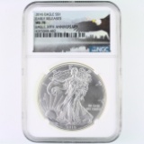 Certified 2016 U.S. American Eagle silver dollar