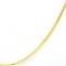 Estate 21K yellow gold fancy link chain