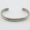 Estate sterling silver cuff bracelet