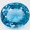 Unmounted blue spinel