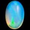 Unmounted opal