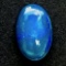 Unmounted blue opal