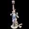 Estate Lladro porcelain lamp