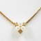 Authentic vintage Christian Dior yellow gold-plated faux pearl & rhinestone necklace