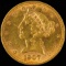 1907-D U.S. $5 Liberty head gold coin