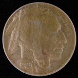 1929-D U.S. buffalo nickel