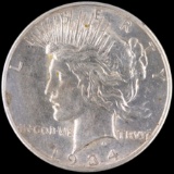 1934-D U.S. peace silver dollar