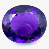 Unmounted amethyst