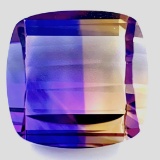 Unmounted ametrine