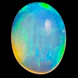 Unmounted opal