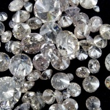 Unmounted diamonds