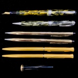 Lot of estate writing implements