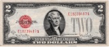 1928G U.S. $2 red seal legal tender banknote
