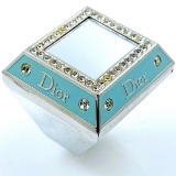 HUGE! Authentic estate Dior princess make-up compact ring