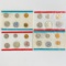 Pair of 1970 small date U.S. uncirculated mint sets