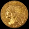 1915 U.S. $2 1/2 Indian head gold coin