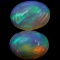 Unmounted opals