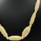 Vintage genuine ivory carved beaded necklace