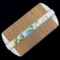 Vintage Chinese hand-painted bone comb