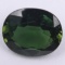 Unmounted natural green sapphire