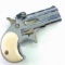 Like-new-in-the-box Davis Industries D-25 single-action derringer, .25 ACP cal