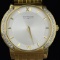 Estate Wittnauer gold-plated stainless steel man's wristwatch