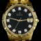 Estate Bulova gold-plated man's wristwatch