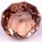 Unmounted morganite simulant