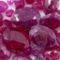 Unmounted natural rubies