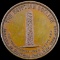 1880 Grand Lodge of New York [NY] cornerstone / Egyptian Obelisk erection Masonic medal