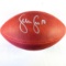 Certified Sean Lee autographed regulation-size Wilson football