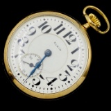 Circa 1922 19-jewel Elgin B.W. Raymond open-face pocket watch