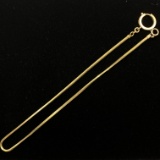 Vintage 1/20 12K yellow gold-filled watch chain