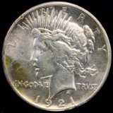 1921 U.S. peace silver dollar