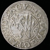 1596 Pfalz Zweibrücken [Holy Roman Empire] silver 3 kreuzer