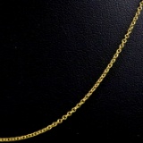 Authentic estate Tiffany & Co 18K yellow gold Elsa Peretti cable chain