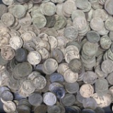 Lot of 500 dateless, partial date & cull U.S. buffalo nickels.  bid per piece.