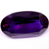 Unmounted lab-created alexandrite