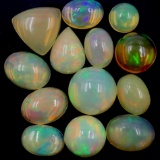 Unmounted opals