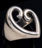 Authentic estate James Avery sterling silver “Mother's Love” ring