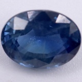 Unmounted natural sapphire