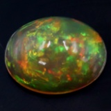 Unmounted opal