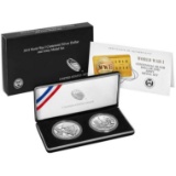 2018 WWI Centennial Silver Dollar & Army Medal Set