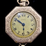 Circa 1923 15-jewel Elgin transitional pocket watch